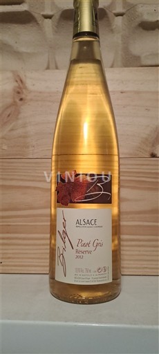 Ельзас Bilger Réserve pinot gris 2012