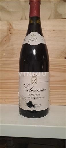 Wines Rouge sec Echézeaux 1995 France Burgundy Échézeaux AOC Grand Cru