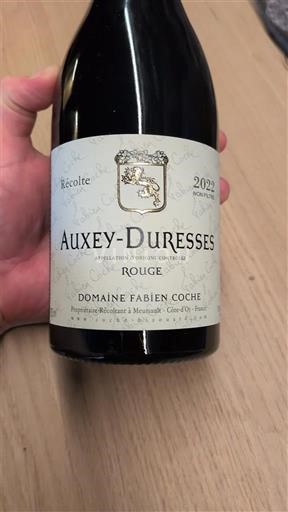 Burgundi Auxey-Duresses Domaine Fabien Coche 2022
