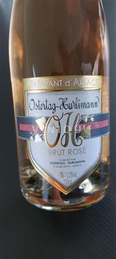Alsace Alsace-kuohuviini Ostertag-Hurlimann OH Brut Rosé Ei vuosikertaa