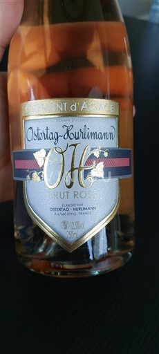 Alsace Alsace-kuohuviini Ostertag-Zourlilmann OH Brut Rosé Ei vuosikertaa