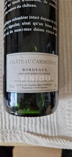 Bordeaux Château Cardonnay 2000