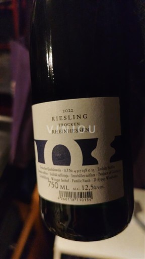 Рейнгау Weingut Seehof 2022