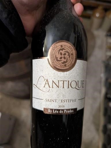 Bordeaux Saint-Estèphe Château Léo de Prade L'Antique 2018