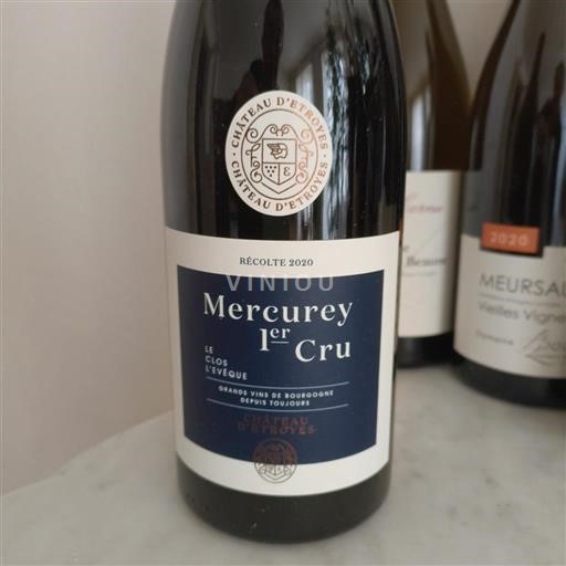 Бургундія Меркуре Premier Cru Château Etroyes Le Clos l'Évêque 2020