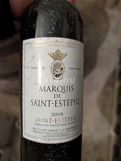 Bordeaux Saint-Estèphe Château Leo de Prades Marquis de Saint-Estèphe 2018