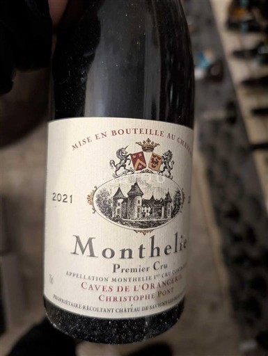 Bourgogne Monthélie Premier Cru Caves de l'Orangerie - Christophe Pont 2021