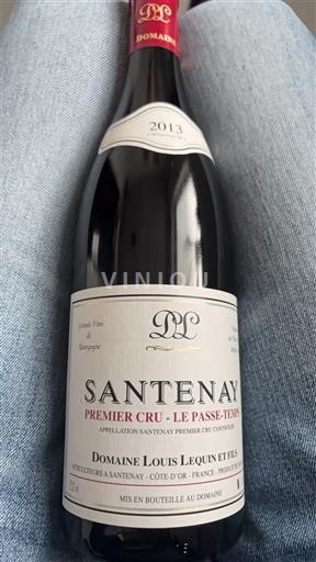 Бургундія Сантене Premier Cru Domaine Louis Lequin et Fils Premier Cru - Le Passe-Temps 2013