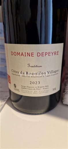 Руссільон Кот де Руссійон Вілаж Domaine Peyre Tradition 2023