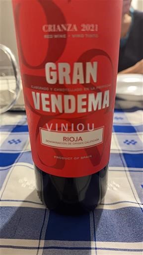 Rioja Gran Vendema Crianza 2021