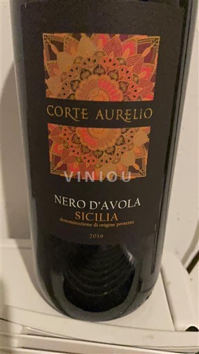 Сицилія Corte Aurelio Nero d‘ Avola 2019