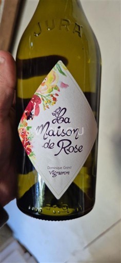 Jura Côtes-du-Jura Domaine Gant La Maison de Rose Neročník