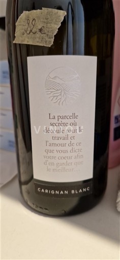 Linguadoca e Rossiglione Paese d'Oc Domaine La part des anges Parcelle secrète 2024