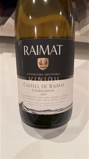 Каталонія Костерс-дел-Сегре Castell de Raimat Chardonnay 2011