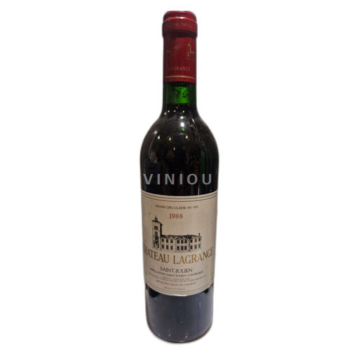Burdeos Saint-Julien Chateau Lagrange 1988
