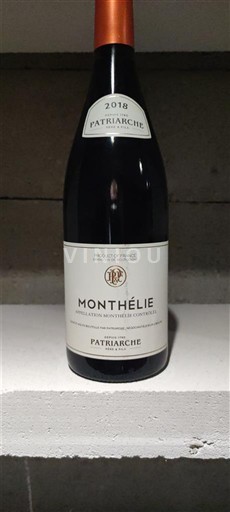 Burgundia Monthélie Patriarche 2018