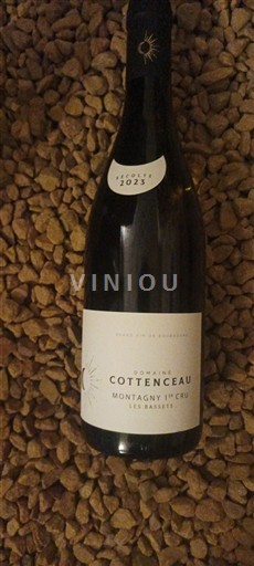Бургундія Монтаньї Premier Cru Domaine Cottenceau Les Bassets 2023