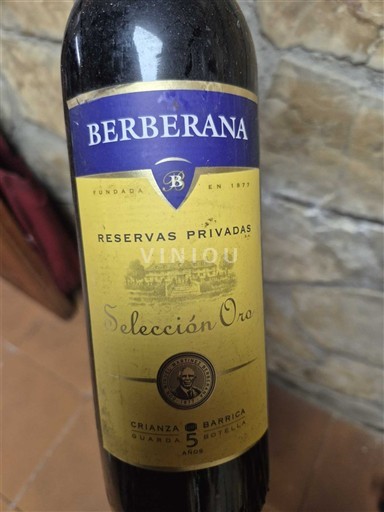 Rioja Berberana Selección Oro 1999