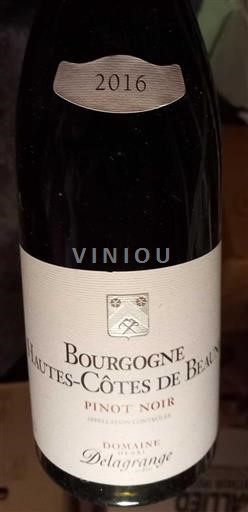 Bourgogne Hautes Côtes de Beaune Domaine Lagrange 2016