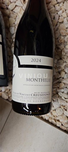 Bourgogne Monthélie Aline et Vincent Creusefond 2024