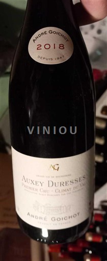 Бургундія Оксе-Дюрaes Premier Cru André Goichot Premier Cru 'Climat du Val' 2018
