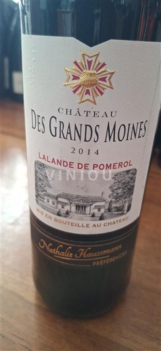 Bordeaux Lalande-de-Pomerol Château S Grands Moines 2014