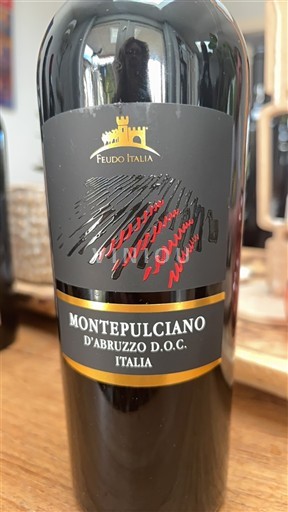 Abruzzo Montepulciano d'Abruzzo Feudo Italia Senza annata