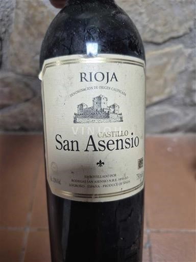 Rioja Castillo San Asensio 1998