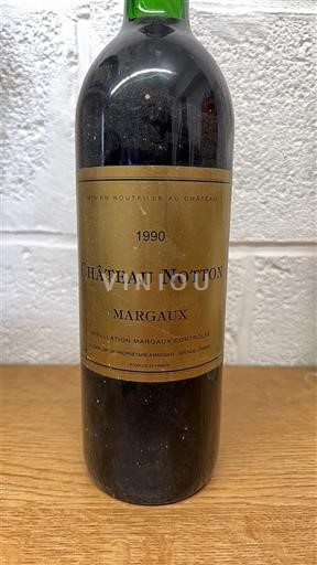 Bordeaux Margaux Château Notton 1990