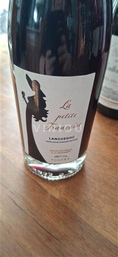 Wijnen Rouge sec La Petite Française Fontès 2021 Frankrijk Languedoc AOC