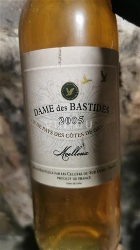 Sydväst Côtes de Gascogne Dame des Bastides 2005