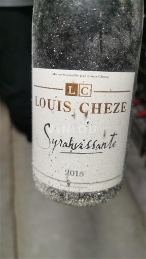 Thung lũng Rhône Không được chỉ định Louis Cheze Syrahvissante 2015