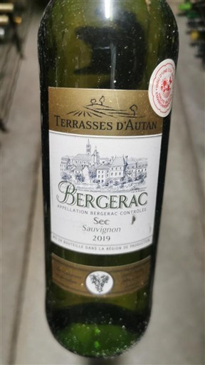 Sudoeste Bergerac Terrasses d'Autan Sauvignon 2019