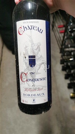 Vini Rouge sec Château Conqueste 2018 Francia Bordeaux Non specificato AOC