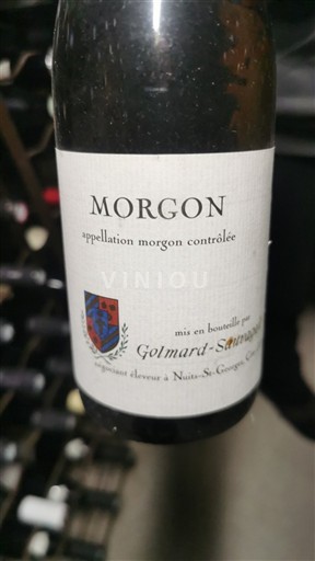 Víno Rouge sec Golmard-Saurigny 2012 Francie Beaujolais Morgon AOC