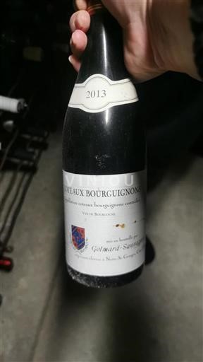 Бургундія Golmard-Sauvageot Côteaux Bourguignons 2013