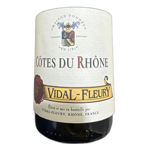 Rhône-dalen Côtes-du-Rhône Vidal-Fleury 2021