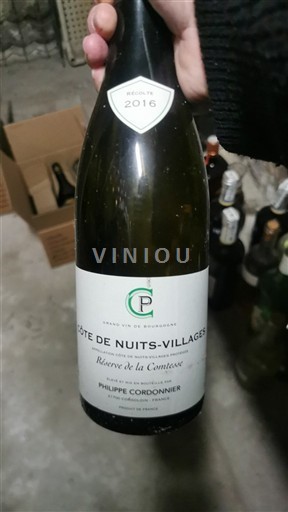 Бургундія Кот-де-Нюї-Віллаж Domaine Philippe Cordonnier Réserve de la Comtesse 2016