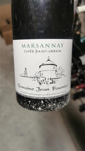 Burgundy Marsannay Domaine Jean Fournier Saint-Urbain 2017