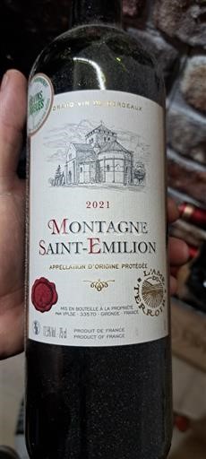 Bordeaux Montagne-Saint-Émilion La Propriété 2021