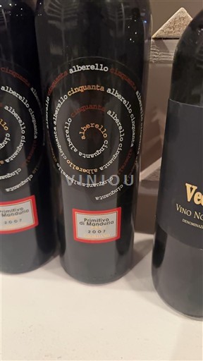 Апулія Примитиво ді Мандурія Alberello Cinquantacinque 2007