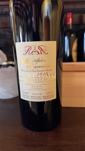 Умбрія Монтевалько Сагрантіно Talesco 2010