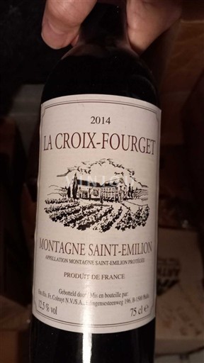 Bordeaux Montagne-saint-émilion La Croix-Fourget 2014