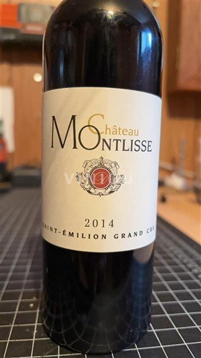 Bordeaux Saint-Émilion Grand Cru Château Montlisse 2014
