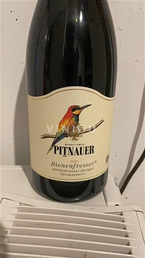 Hạ Áo Carnuntum DAC Weingut Familie Pitnauer Bienenfresser Göttlesbrunner Zweigelt Carnuntum 2021