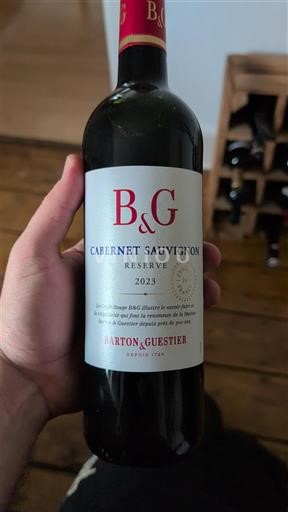 Лангедок та Руссійон Паї д'Ок Barton & Guestier Cabernet Sauvignon Réserve 2023