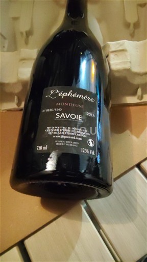 Савойя та Бюже Савойя Domaine Méjane L'éphémère 2018