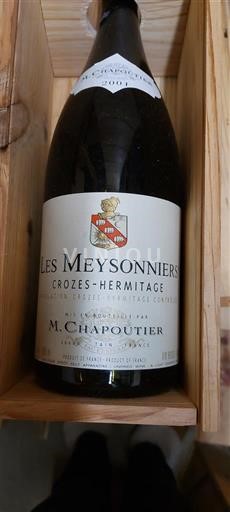 Thung lũng Rhône Crozes-hermitage M. Chapoutier Les Meysonniers 2001