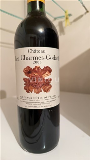 Bordeaux Không được chỉ định Château Les Charmes-Godard 2003