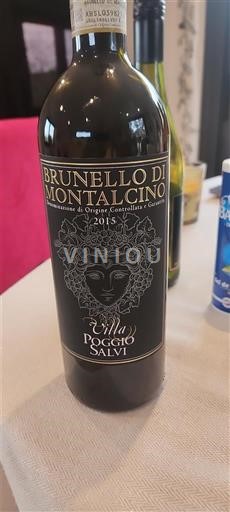 Тоскана Брунелло ді Монтальчино Villa Poggio Salvi 2015